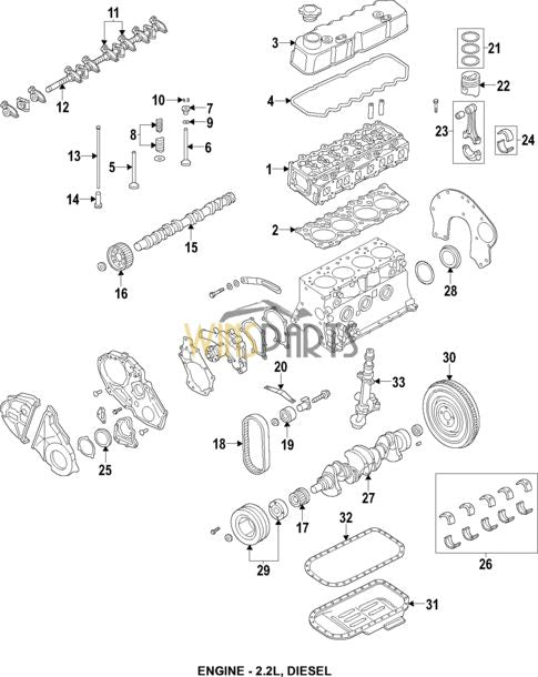 ISUZU 4HK1 ENGINE GASKET KIT