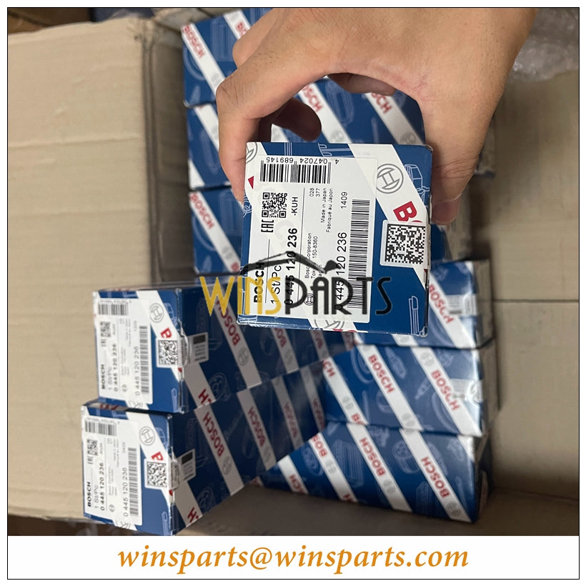 0445120236 Fuel Injector Bosch Cummins QSL8.9 Komatsu