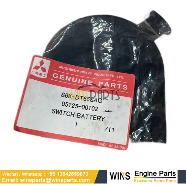05125-00102  SWITCH-BATTERY Kubota R95W3 