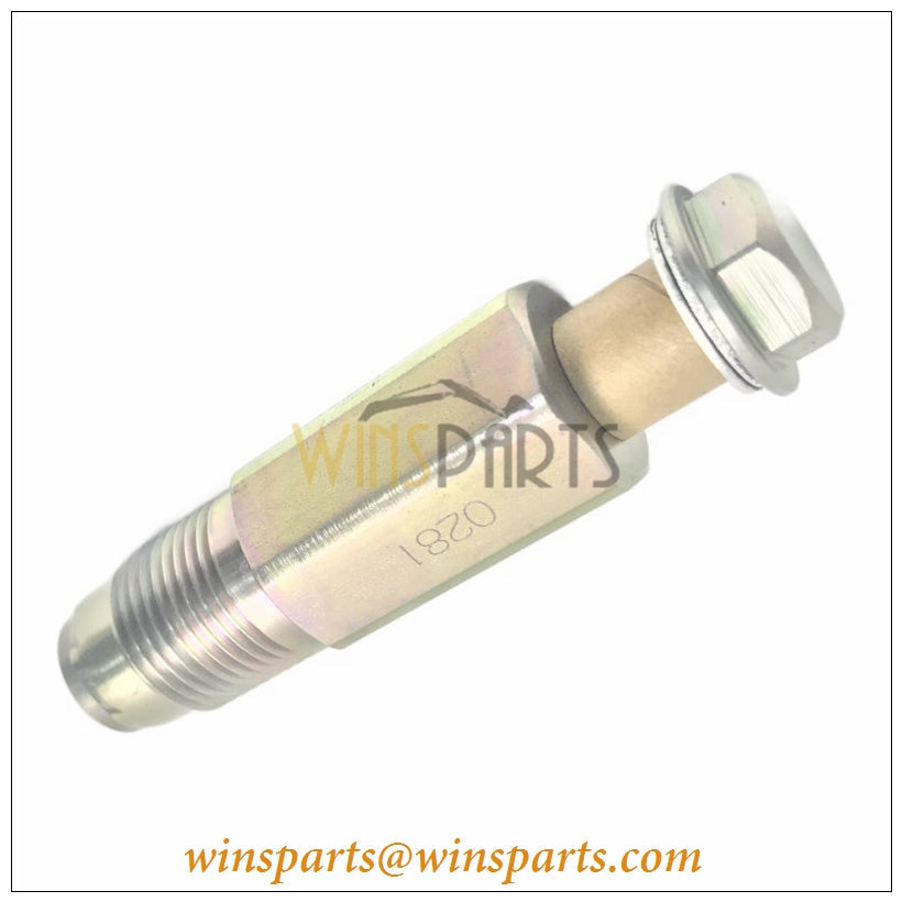 Isuzu 095420-0281 0954200281 4HK1 6HK1 Fuel Rail Pressure Relief Limiter Valve