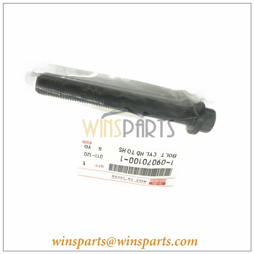Isuzu 1-09070100-1 1090701001 Cylinder Head Bolt Short Type 6BG1 4HK1 