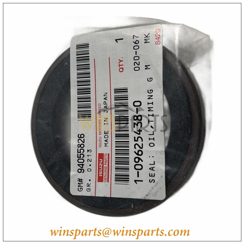 Isuzu 1-09625438-0 1096254380 Timing Gear Case Oil Seal Front Crankshaft Oil Seal 6BG1 4BG1 