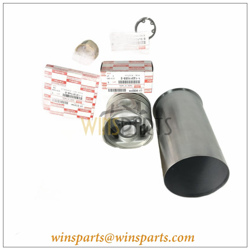 Isuzu 1-11261384-1 1112613841 Cylinder Liner Sleeve 4BG1 6BG1 Engine 