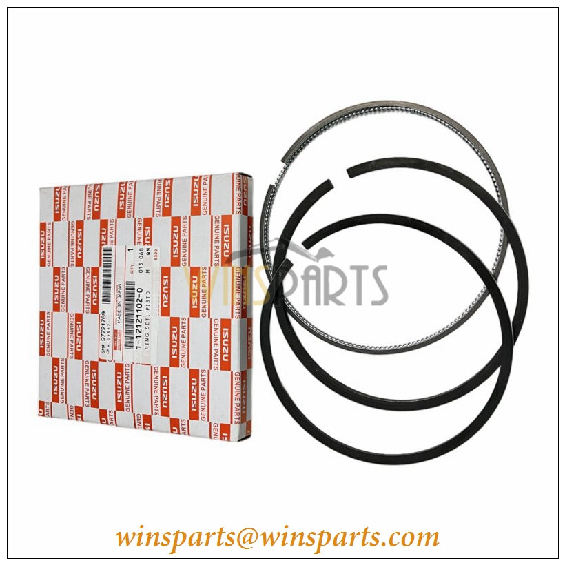 Isuzu 1-12121102-0 1121211020 6UZ1 RING SET PISTON