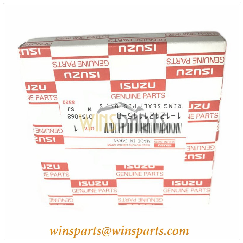 Isuzu 1-12121115-0 1121211150 6HK1 RING SET PISTON