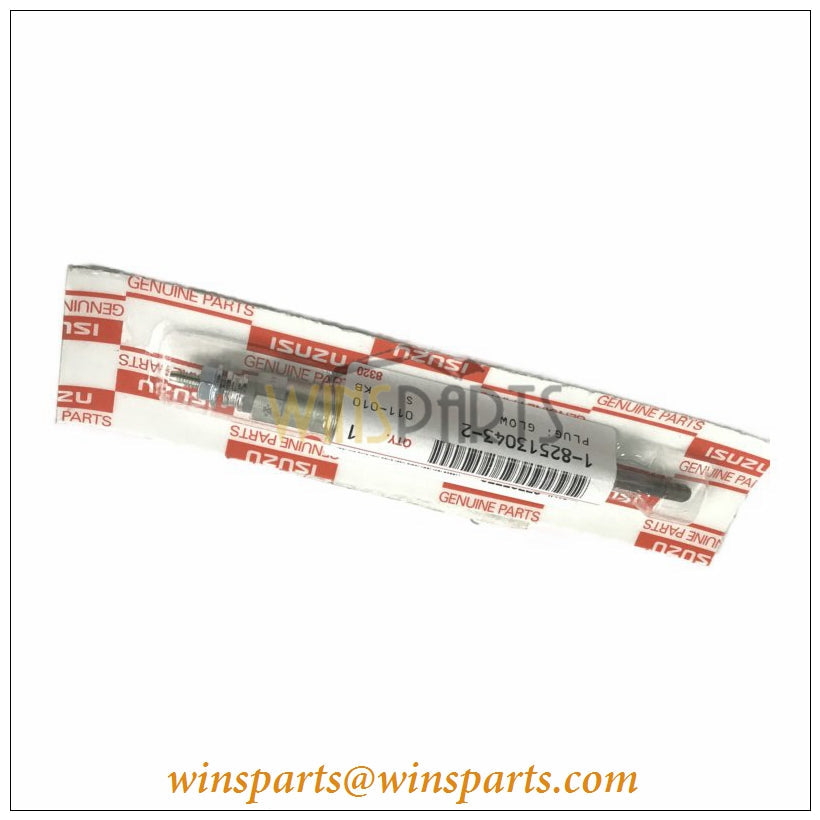 Isuzu 1-82513043-2 1825130432 PLUG GLOW Engine Preheater 