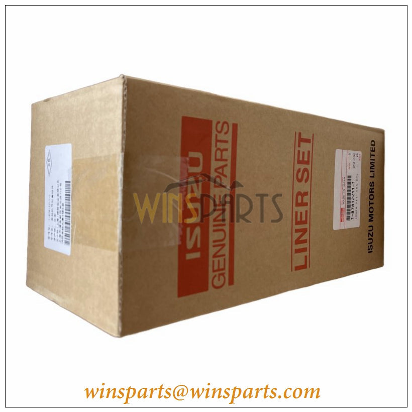 Isuzu 1-87812211-1 1878122111 LINER SET ENGINE Cylinder 