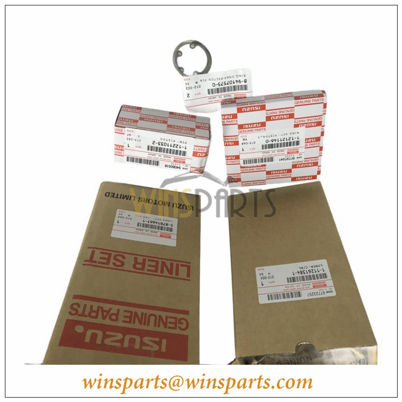 Isuzu 1-87812791-1 1878127911 LINER SET ENG CYL 6HK1 