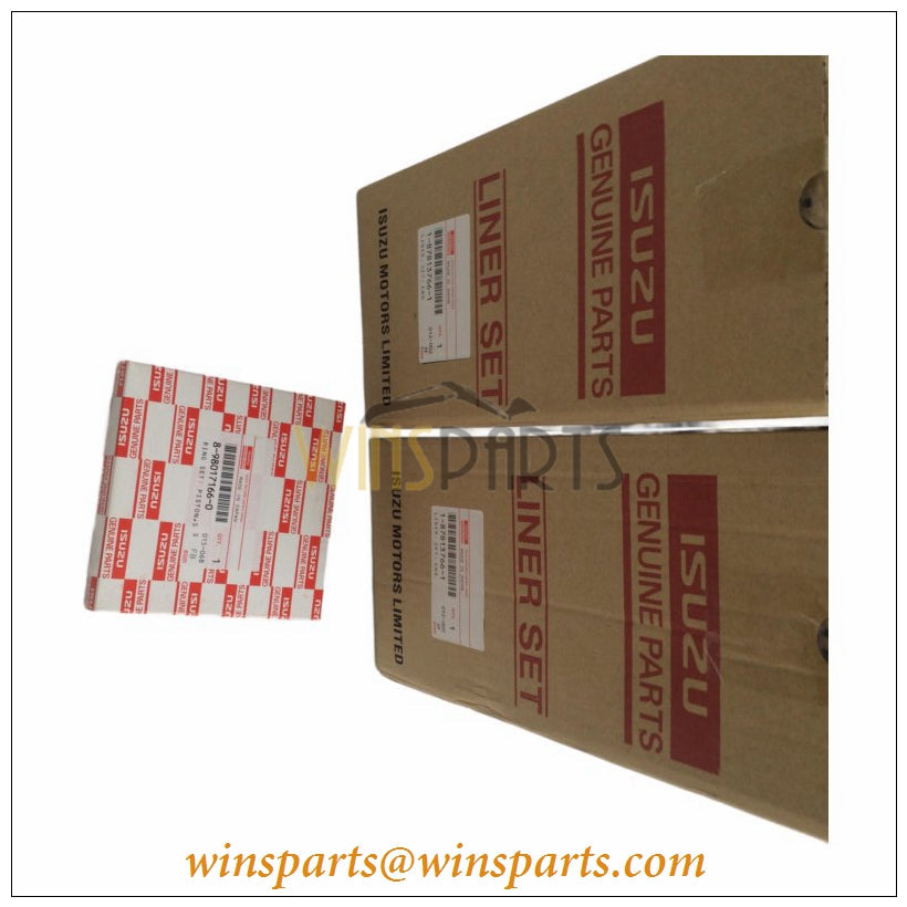 Isuzu 1-87813766-1 1878137661 LINER SET ENG CYL 6HK1 