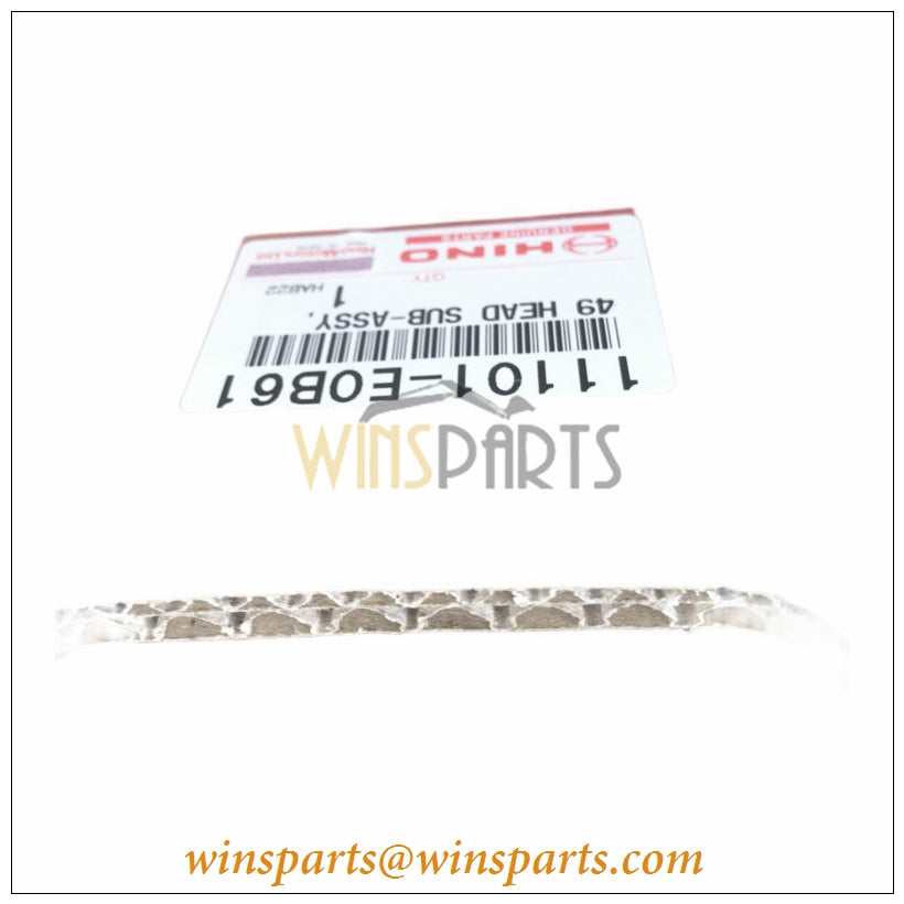 11101-E0B61 VH11101E0B61 Hino J05E J08E Cylinder Head Assembly Complete Kobelco SK200-8 SK210-8 SK250-8 SK260-8 