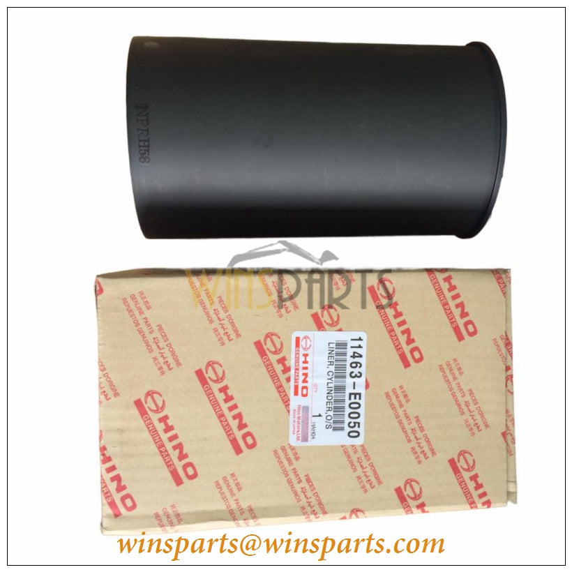 11463-e0050 VH11463E0050 Hino J05E J08E Cylinder Liner Standard or Related Size Kobelco SK330-8 SK350-8 SK380-8 