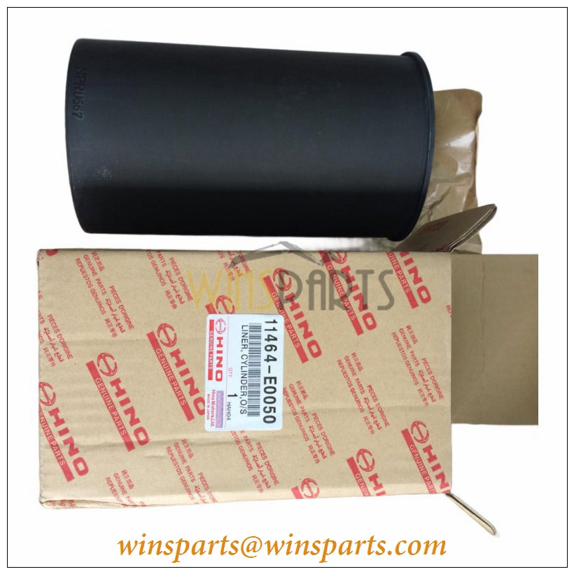 11464-E0050 11464E0050 Hino J05E J08E Cylinder Liner Standard or Related Size Kobelco SK330-8 SK350-8 SK380-8
