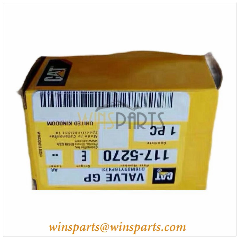 117-5270 1175270 Caterpillar Valve Group Relief High Signal Pressure Excavators 365B 365B II 365B L 365C 365C L 375L 385B 385C