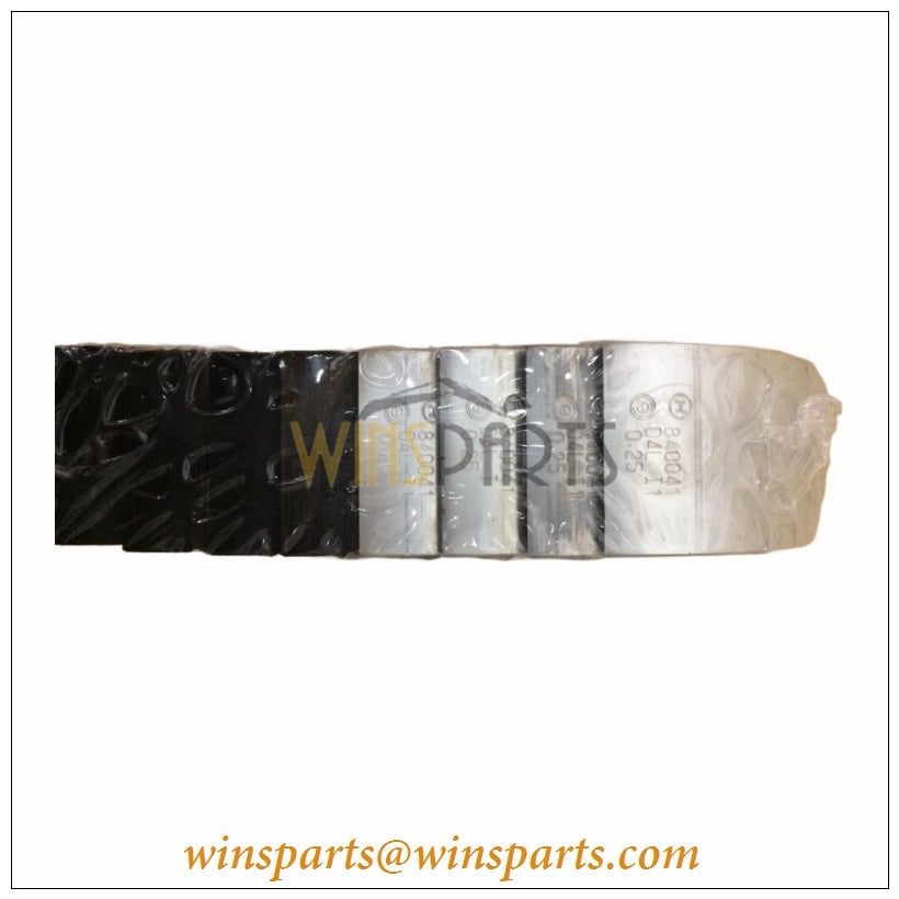 13041-E0571 VH13041E0571 Hino J05E Connecting Rod Bearing Set U S 0.25 Kobelco SK200-8 SK210-8 SK215SR SK235SR SK250-8