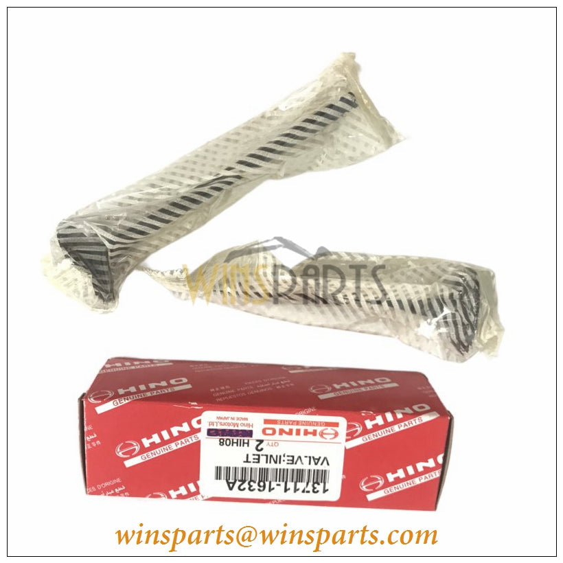 13711-1632A Hino J05E J08E Intake Valve Inlet Valve Kobelco SK200-8 SK210-8 SK250-8 SK350-8 