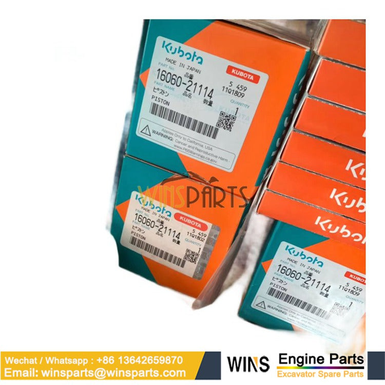 16060-21114 Piston Standard Kubota D1105 V1505 