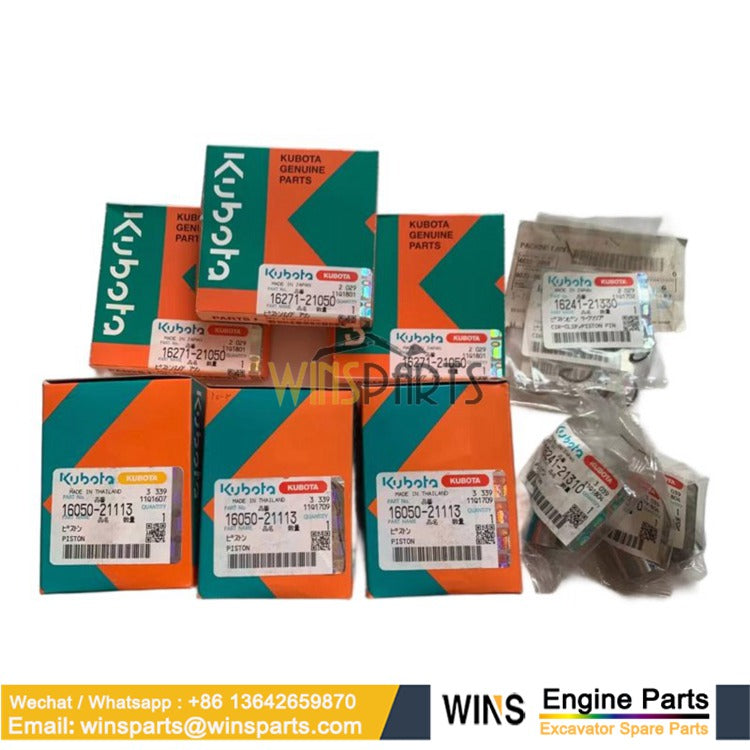 16241-21330 Circlip Piston Pin Kubota D1105 V1505 KX41-2 KX61-2 U25
