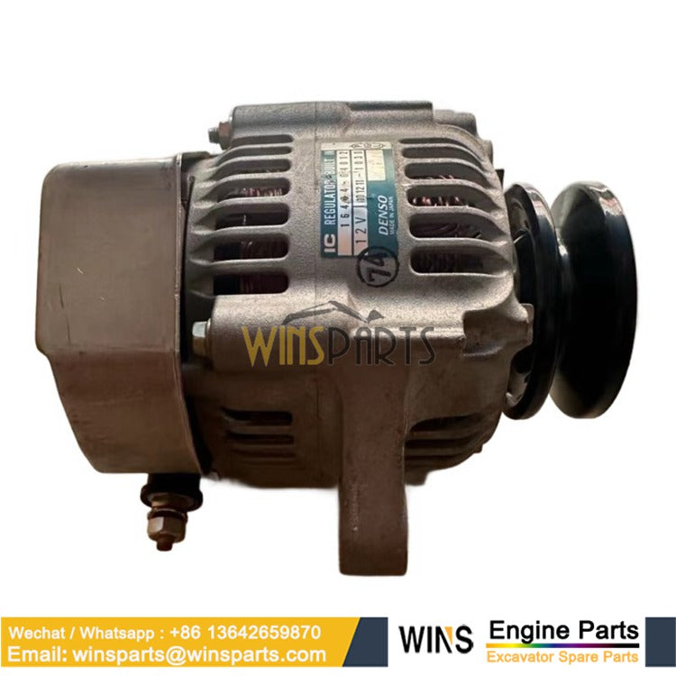 16404-64012 Alternator 12V 40A Kubota V1903 V2203 V2403 L3300 L3430 L4300