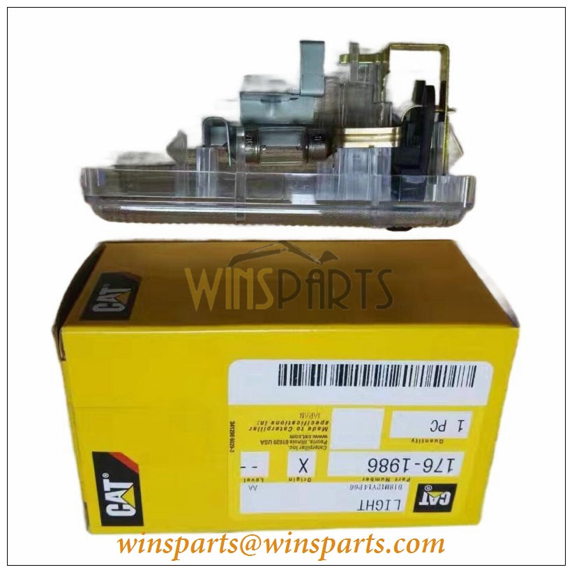 176-1986 1761986 Caterpillar Dome Lamp Assembly 24V Cab Interior Light Excavators 307C 307D 311C 311D LRR 312D 320C 320D 324E 330C 336D 345D