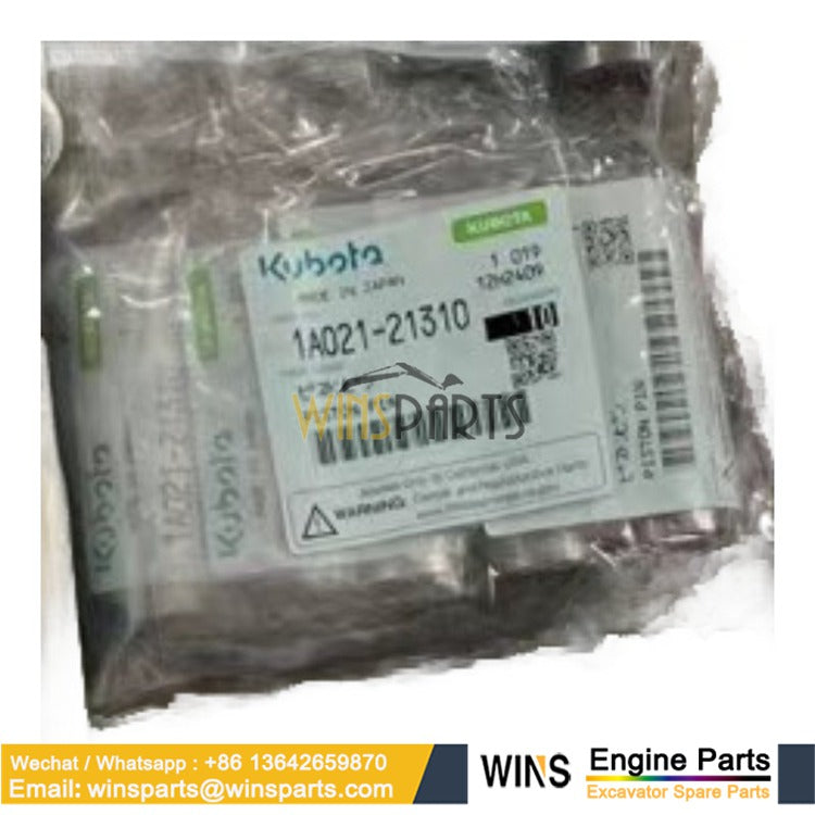 1A021-21310 Pin Piston Kubota V2003-T V2403 D1703 D1803 Engines