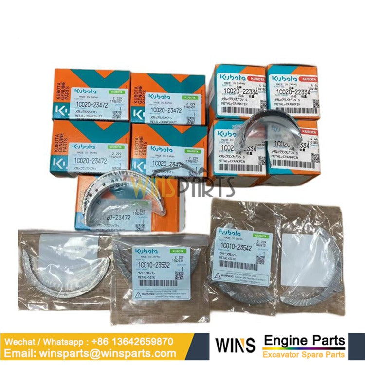 1C010-23532 Metal Side Thrust Kubota V3300 V3600 Engines M8200 M9000