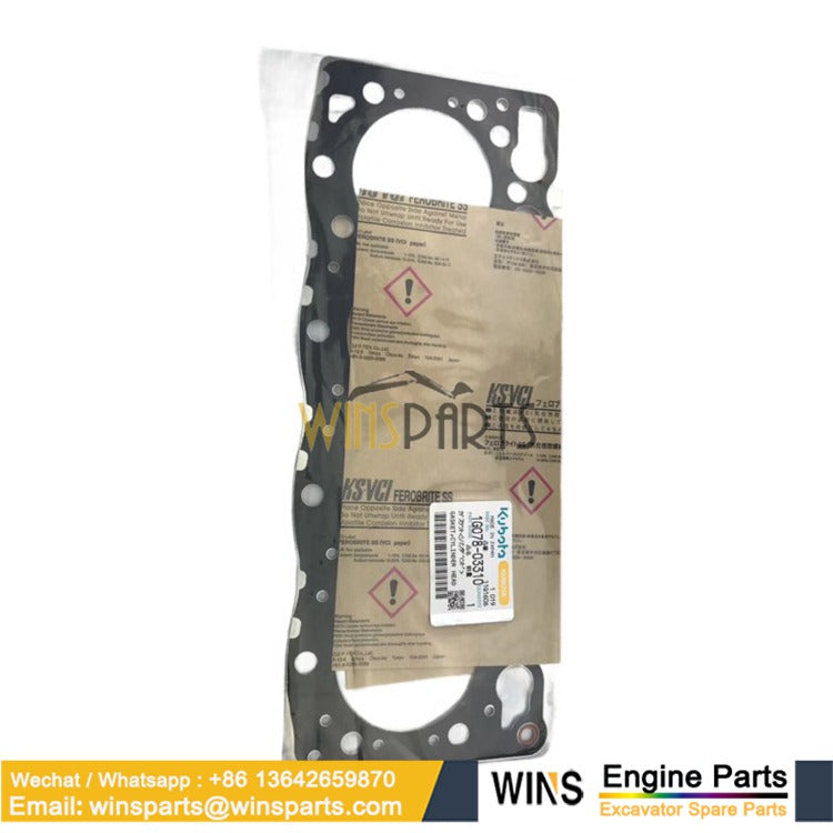 1G078-03310 Gasket Cylinder Head Kubota D1503 D1703 D1803 Engines