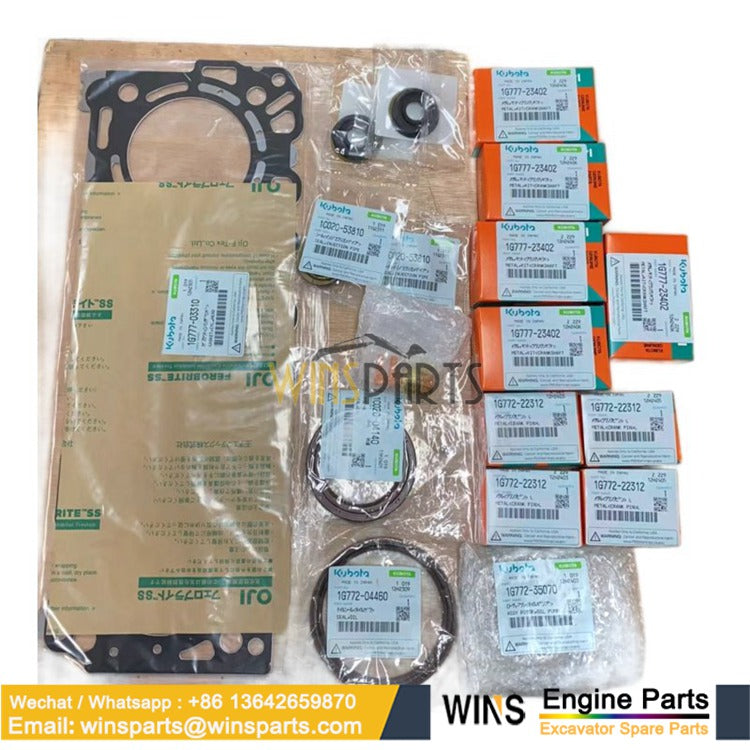 1G772-04460 Oil Seal Rear Crankshaft Kubota V3307-CR V3800-CR Engines