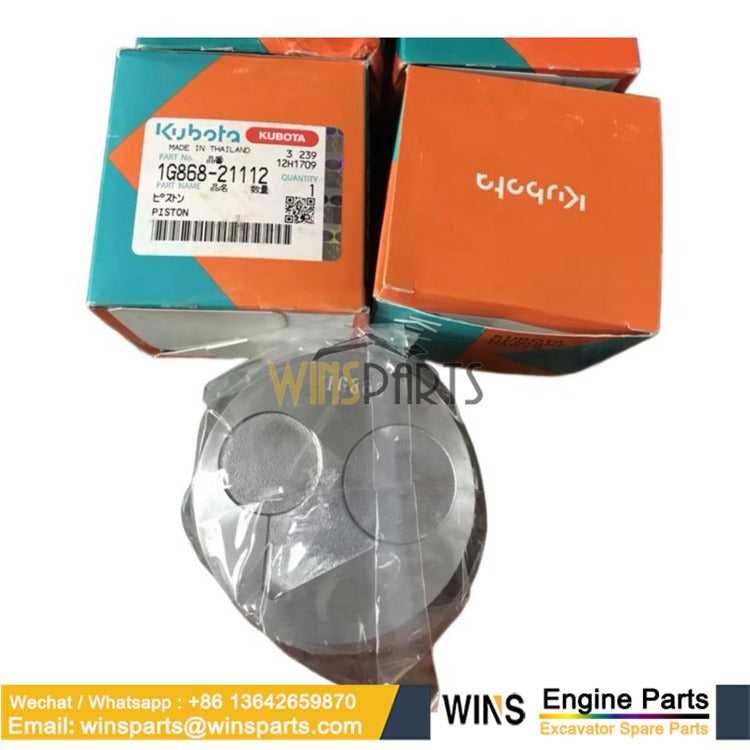 1G868-21112 Piston Standard Kubota V2403-M KX121-3 U45-3