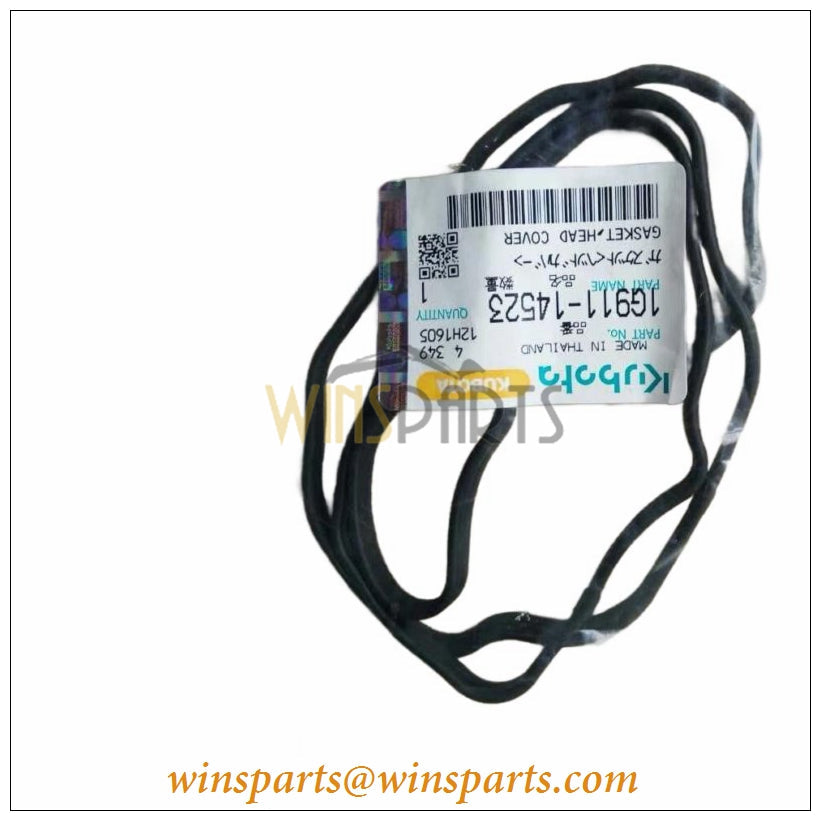 1G911-14523 Gasket Head Cover Kubota V2403-M V2403-M-T D1803-M Engines