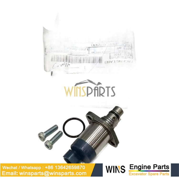 1J500-50550 Suction Control Valve Kubota V3800-DI V3800-CR Engines