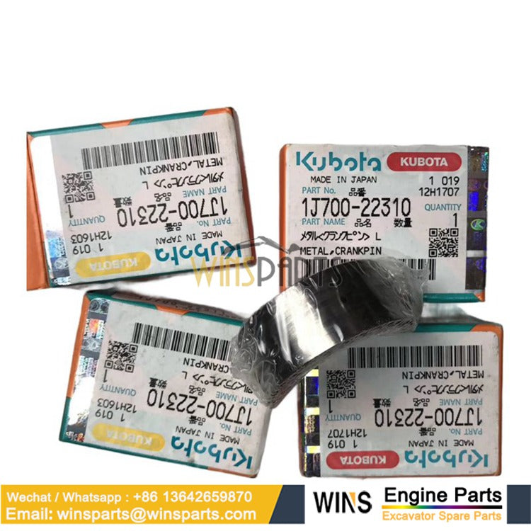 1J700-22310 Metal Crankpin Kubota V3800-CR-TI V3800-DI-T Engines