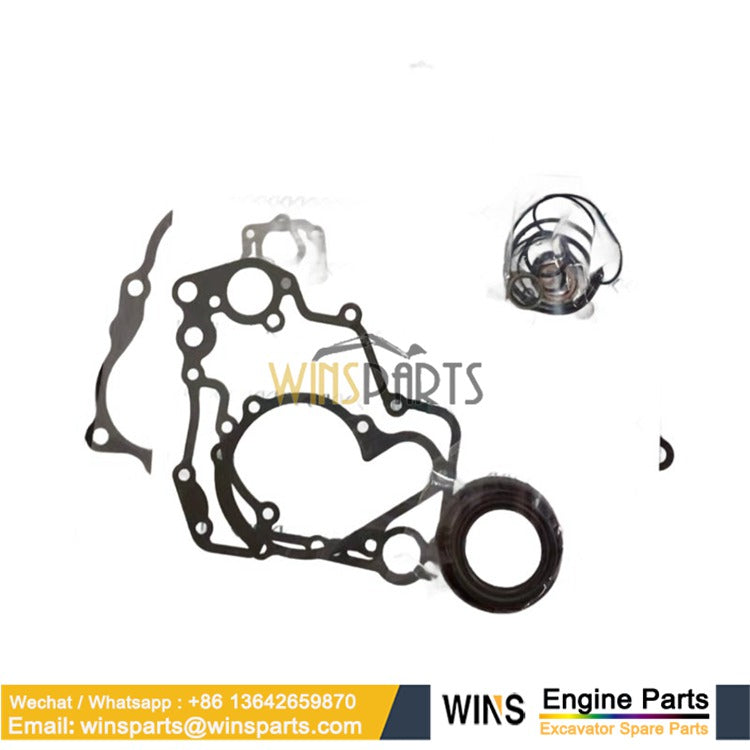 1J710-99362 Lower Gasket Kit Kubota V2607 C2.6