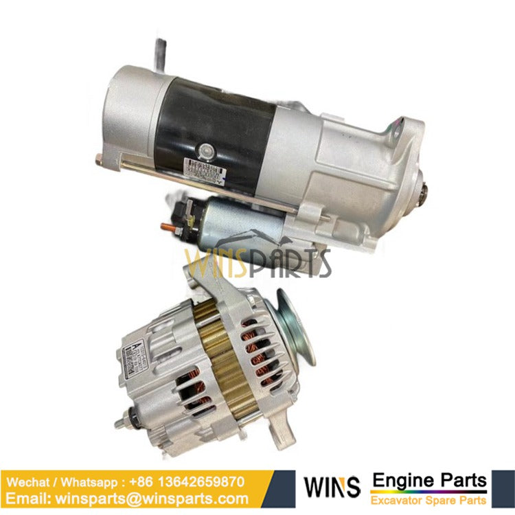 1K012-63014 M008T51273 Assy Starter 12V 3.0kW 3.6kW Kubota V3307 V3800 WG3800 M108S M9540 SVL90-2