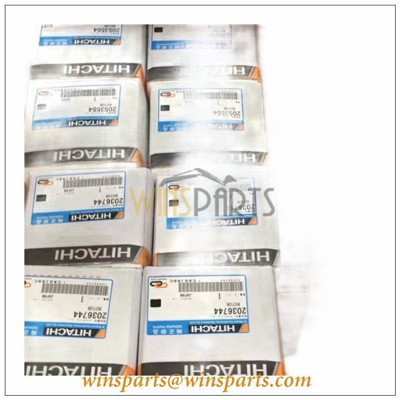 2036744 Main Hydraulic Pump Rotor Cylinder Block HPV102 Hitachi EX200-5 ZX200-3 EX220-5 ZX240-3