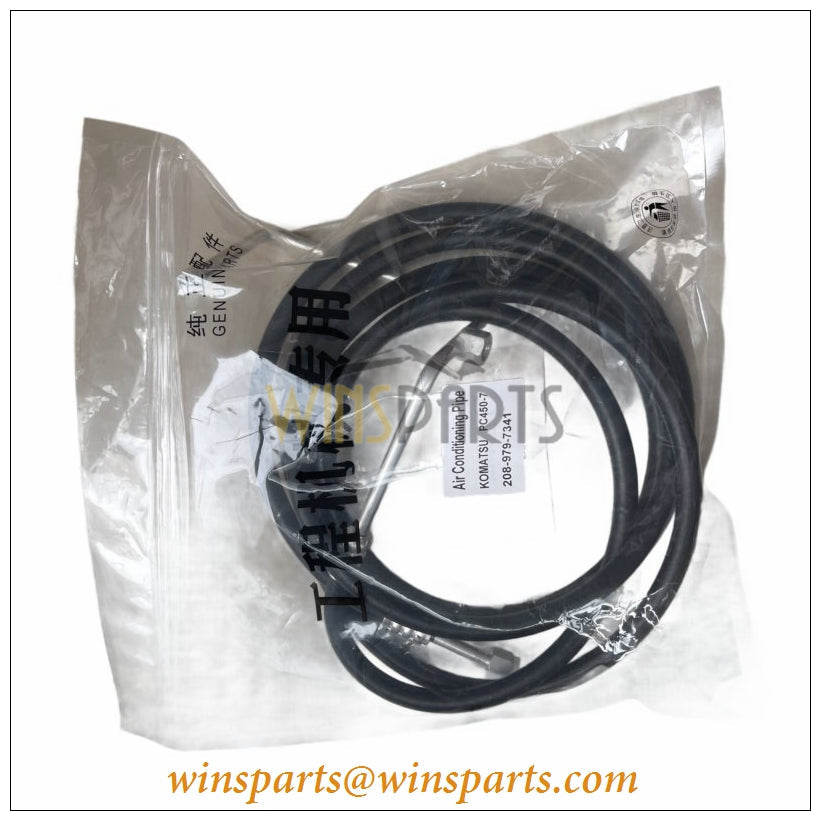 208-979-7341 Komatsu air conditioner pipe PC400-7 PC450-7