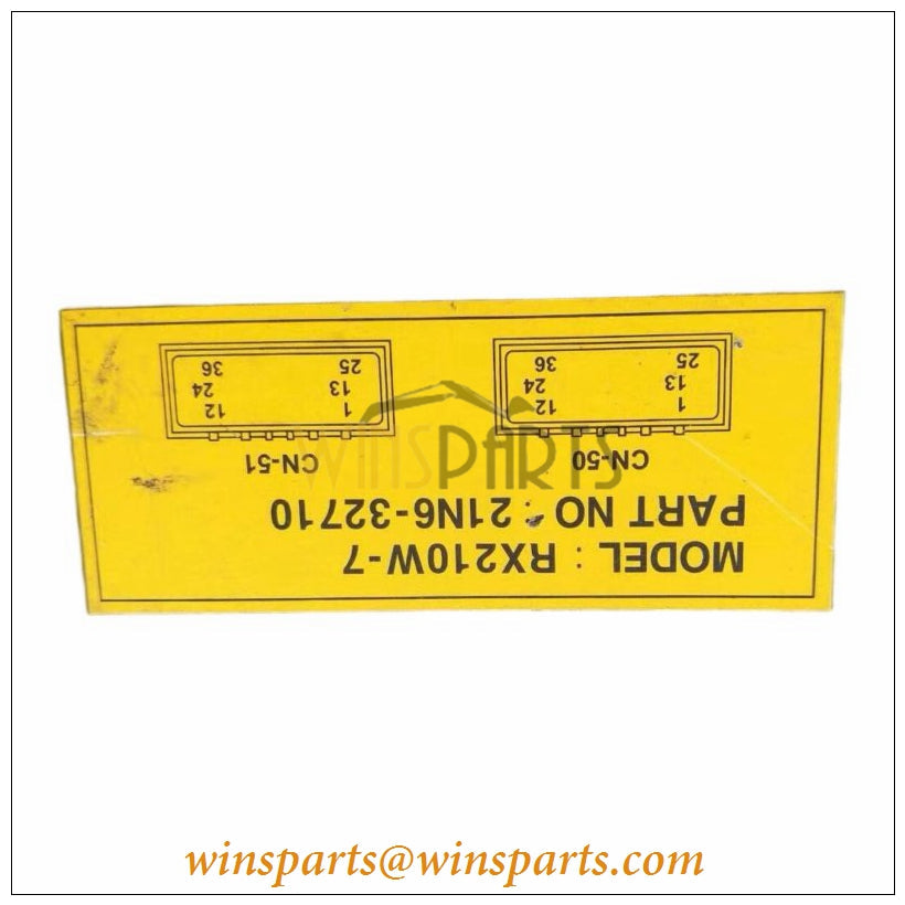 21N6-32710 MCU CPU Controller Hyundai R140-7 R210-7 R225-7 R250-7