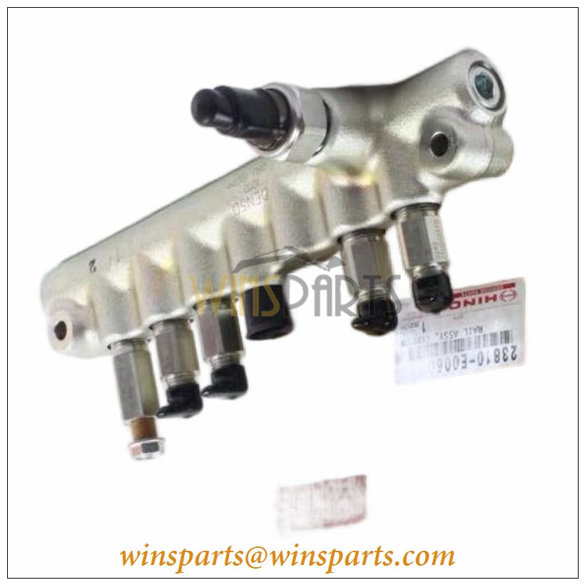 23810-e0060 Hino J05E Common Rail Assy Fuel Rail Kobelco SK200-8 SK210-8 SK250-8 