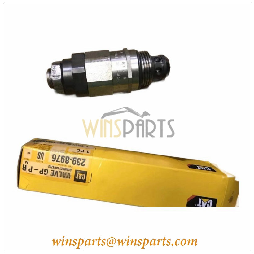 239-8976 2398976 Caterpillar Pressure Relief Valve 345B 345C 330C L W345B II