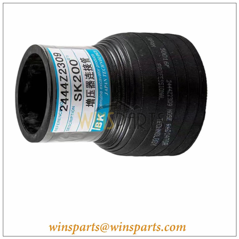 2444Z2309 SK200 Flexible Hose Air Intake Turbo Hose Kobelco SK200-3 SK200-6 SK210LC-6 SK220-3