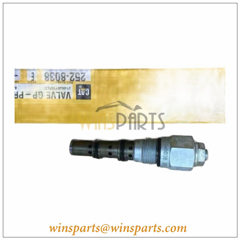 252-8038 2528038 Caterpillar Hydraulic Bypass Valve Various hydraulic systems