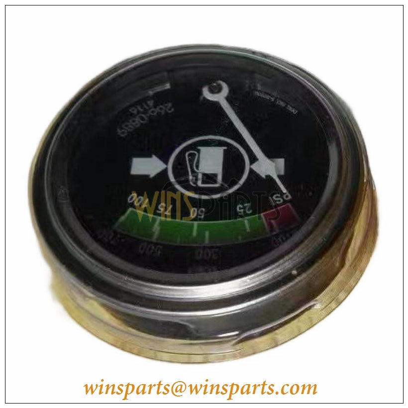 266-0889 2660889 Caterpillar Fuel Pressure Indicator Gauge 3306 3406 3408 3412 C15 engine