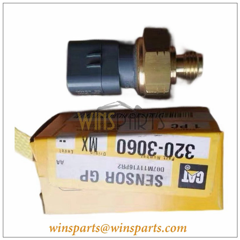 320-3060 3203060 Caterpillar Exhaust Gas Pressure Sensor 312E 320E 324E 336E C13 C15 engine