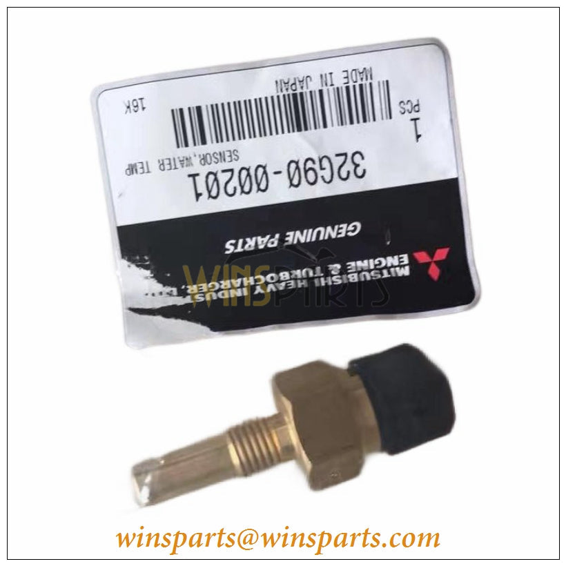 32G90-00201 Mitsubishi Water temperature sensor Kobelco D04FR SK130LC-8 SK140LC-8