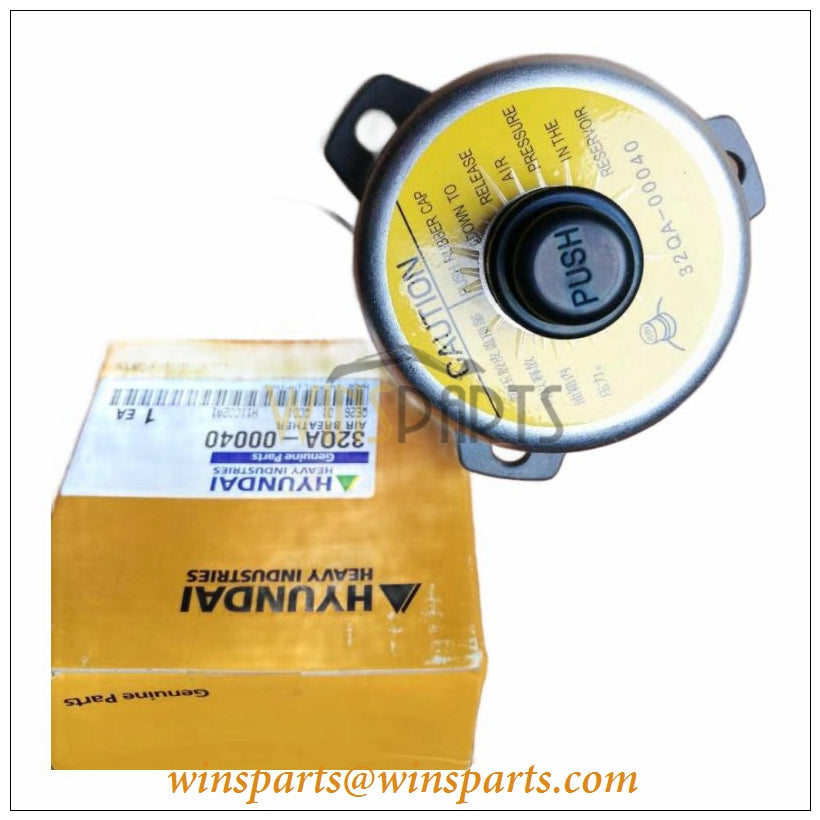 32QA-00040 AIR BREATHER Hyundai R210LC-9 R220LC-9 R250LC-9