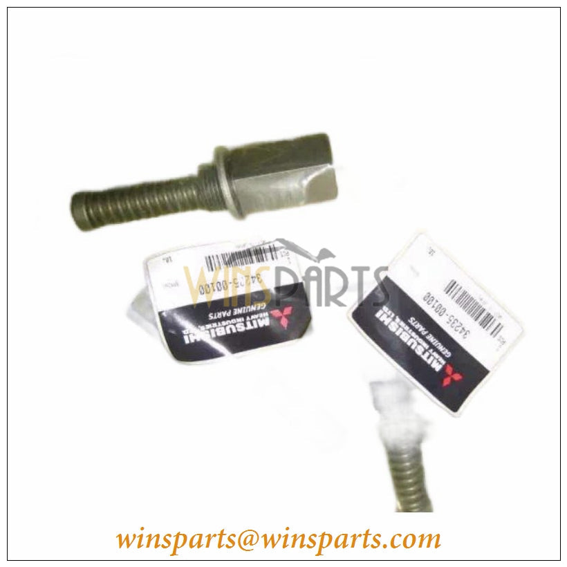 34235-00100 Mitsubishi Cylinder Block Oil Pressure Limiting Relief Valve S4K S6K Engine