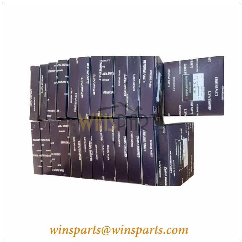 34317-19011 Mitsubishi S4KT S6KT Diesel Engine Piston Ring Set CAT E200B E320B