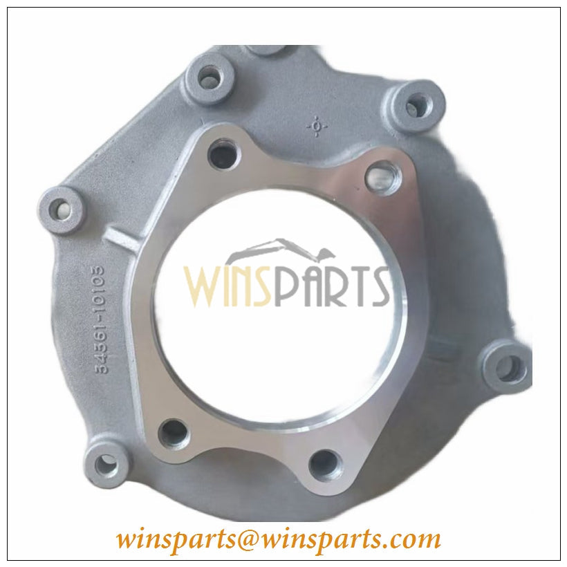 34361-10103 Mitsubishi S4KT S6KT FUEL PUMP FLANGE Caterpillar E200B E320B 320D 320C