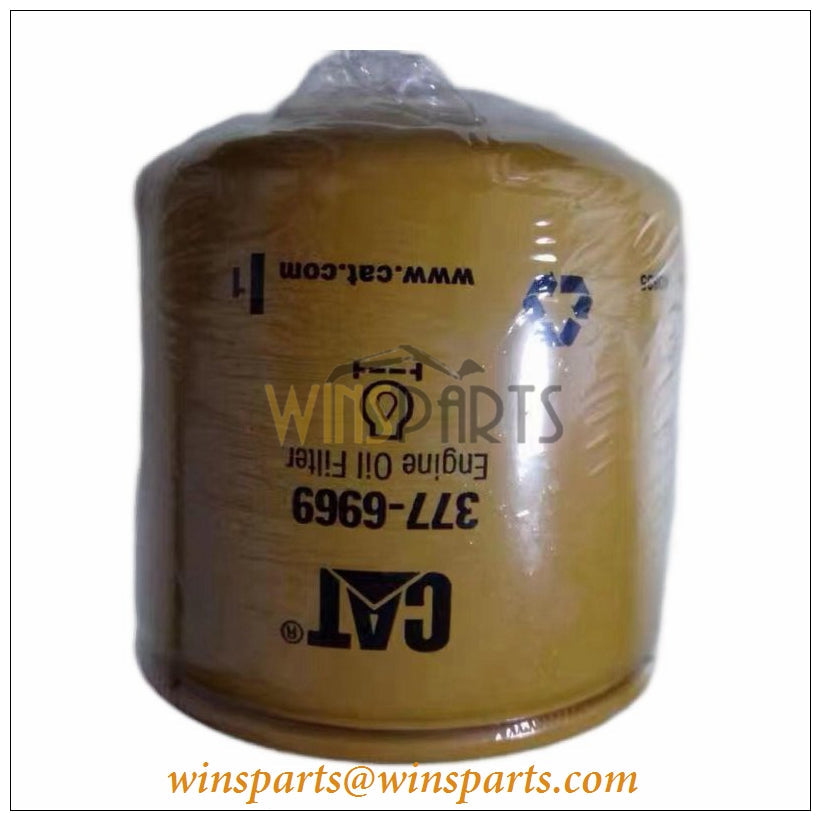 377-6969 3776969 Caterpillar Engine Oil Filter Standard 236D 242D 257D 259D 262D skid steer loaders