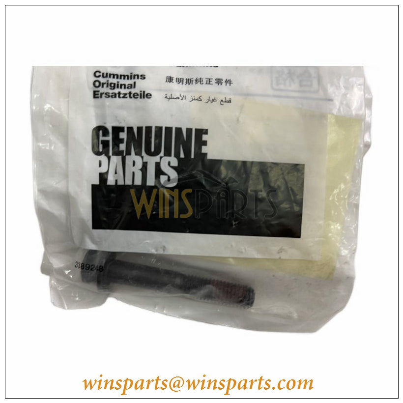 3926863 Cummins Hexagon Flange Head Cap Screw ISC 8.3L ISL 8.9L QSL Tier 3