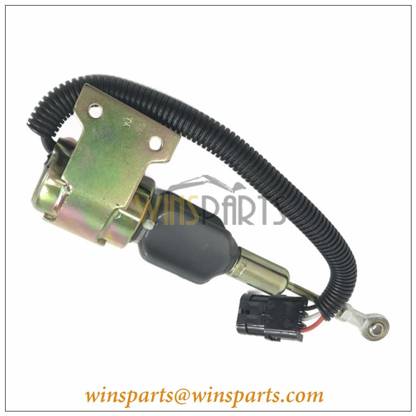3932529 Cummins Fuel Shutoff Solenoid 12V 4BT 3.9L 6BT 5.9L ISB 6.7L